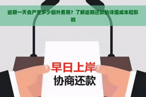 逾期一天会产生多少额外费用？了解逾期还款的详细成本和影响