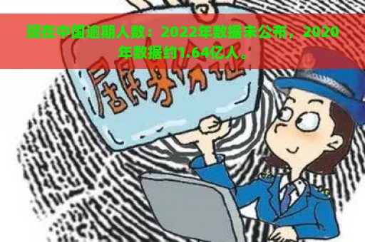 现在中国逾期人数：2022年数据未公布，2020年数据约1.64亿人。