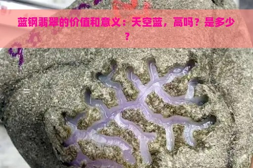 蓝钢翡翠的价值和意义：天空蓝，高吗？是多少？