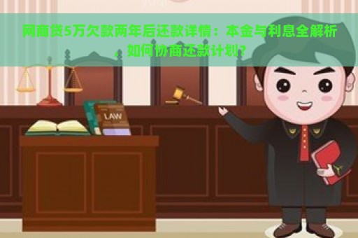 网商贷5万欠款两年后还款详情：本金与利息全解析，如何协商还款计划？