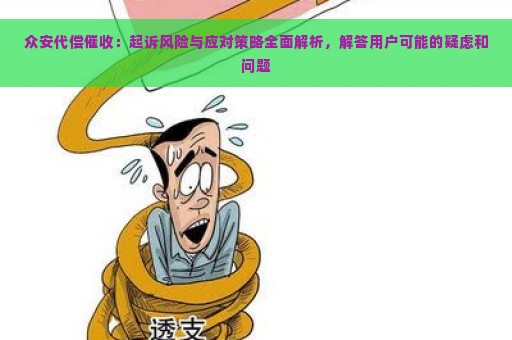 众安代偿催收：起诉风险与应对策略全面解析，解答用户可能的疑虑和问题