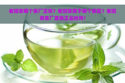 老班章哪个茶厂正宗？老班章属于哪个茶区？老班章茶厂直销正品抢购！