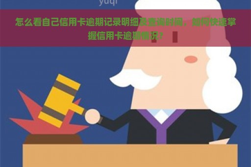 怎么看自己信用卡逾期记录明细及查询时间，如何快速掌握信用卡逾期情况？