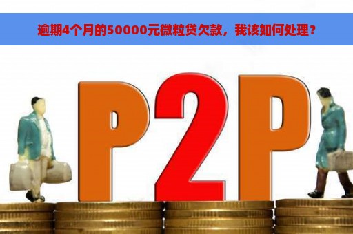 逾期4个月的50000元微粒贷欠款，我该如何处理？