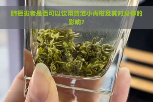 肺癌患者是否可以饮用普洱小青柑及其对身体的影响？