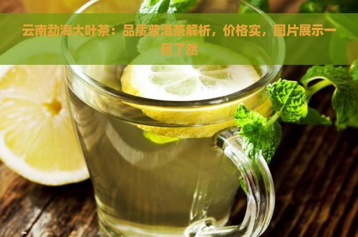 云南勐海大叶茶：品质普洱茶解析，价格实，图片展示一目了然