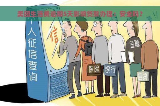 美团生活费逾期5天影响贷款办理：安全吗？