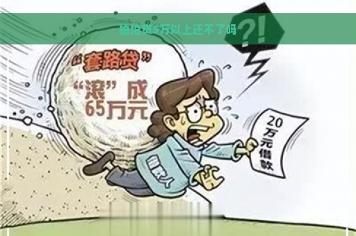 拍拍贷5万以上还不了吗