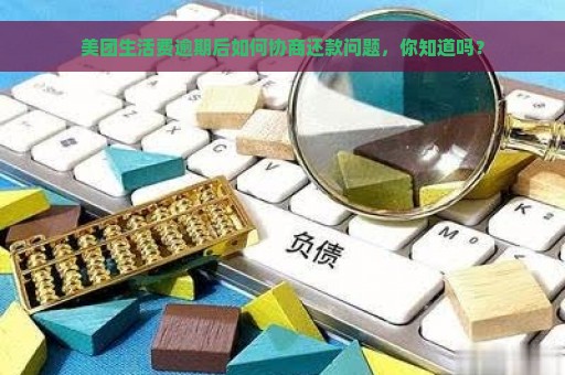 美团生活费逾期后如何协商还款问题，你知道吗？