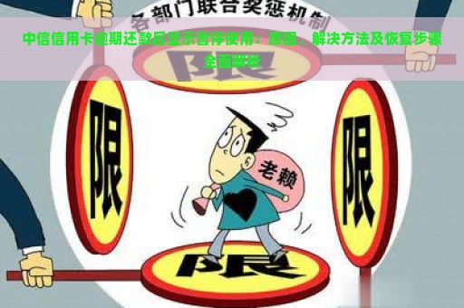 中信信用卡逾期还款后显示暂停使用：原因、解决方法及恢复步骤全面解析