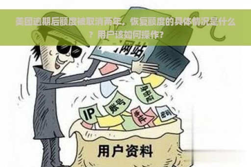 美团逾期后额度被取消两年，恢复额度的具体情况是什么？用户该如何操作？