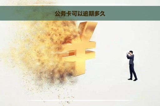 公务卡可以逾期多久