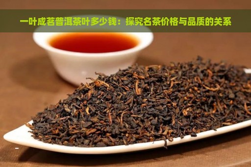 一叶成茗普洱茶叶多少钱：探究名茶价格与品质的关系