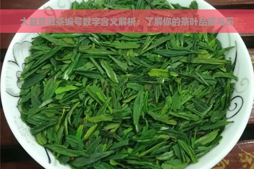 大益普洱茶编号数字含义解析：了解你的茶叶品质与历