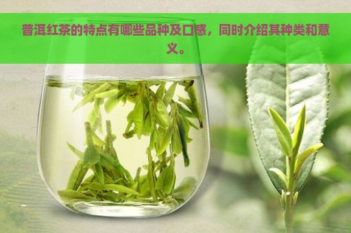 普洱红茶的特点有哪些品种及口感，同时介绍其种类和意义。