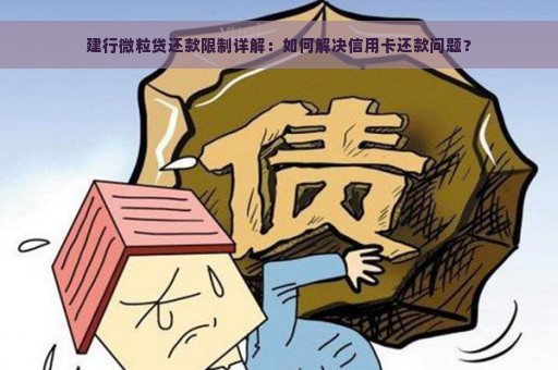 建行微粒贷还款限制详解：如何解决信用卡还款问题？