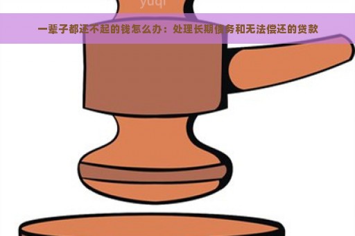 一辈子都还不起的钱怎么办：处理长期债务和无法偿还的贷款