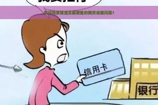 如何向家庭成员解释我的网贷逾期问题？