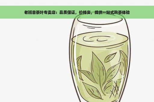 老班章茶叶专卖店：品质保证，价格实，提供一站式购茶体验