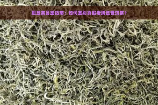 班章茶品鉴指南：如何鉴别真假老班章普洱茶？