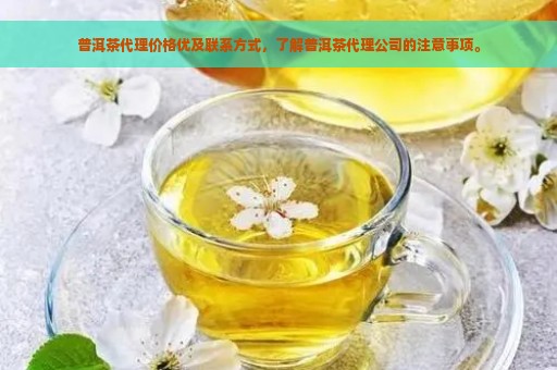 普洱茶代理价格优及联系方式，了解普洱茶代理公司的注意事项。