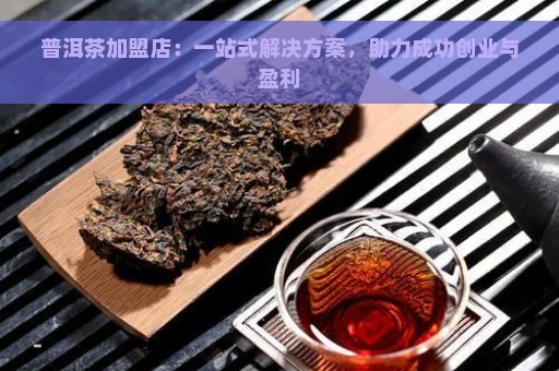 普洱茶加盟店：一站式解决方案，助力成功创业与盈利