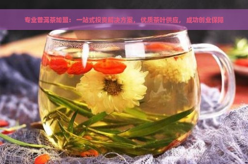 专业普洱茶加盟： 一站式投资解决方案， 优质茶叶供应， 成功创业保障