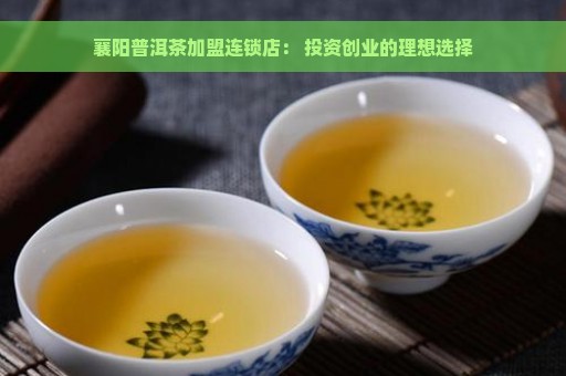 襄阳普洱茶加盟连锁店： 投资创业的理想选择