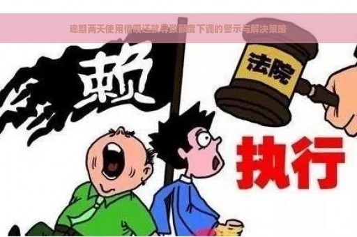 逾期两天使用借呗还款导致额度下调的警示与解决策略