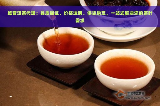 城普洱茶代理：品质保证、价格透明、供货稳定，一站式解决您的茶叶需求