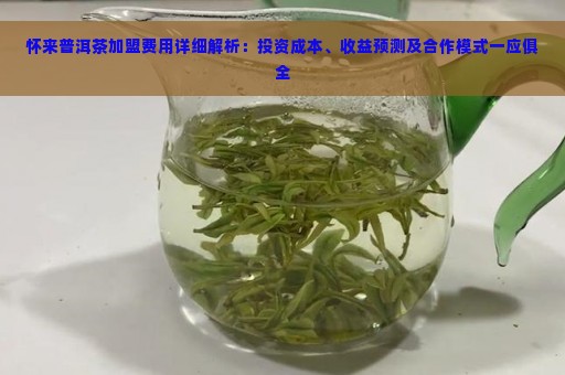 怀来普洱茶加盟费用详细解析：投资成本、收益预测及合作模式一应俱全