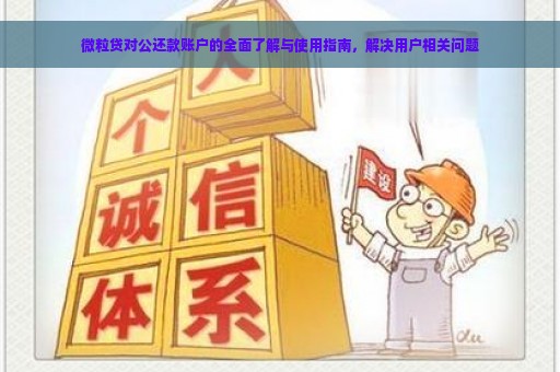 微粒贷对公还款账户的全面了解与使用指南，解决用户相关问题