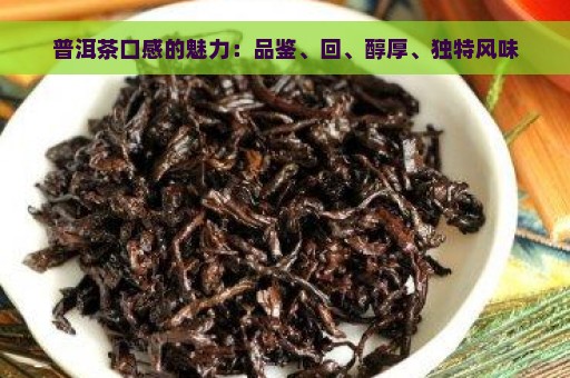 普洱茶口感的魅力：品鉴、回、醇厚、独特风味