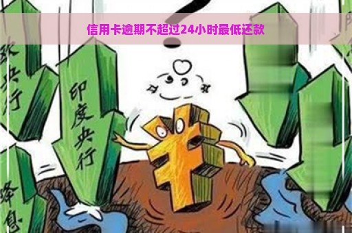 信用卡逾期不超过24小时最低还款