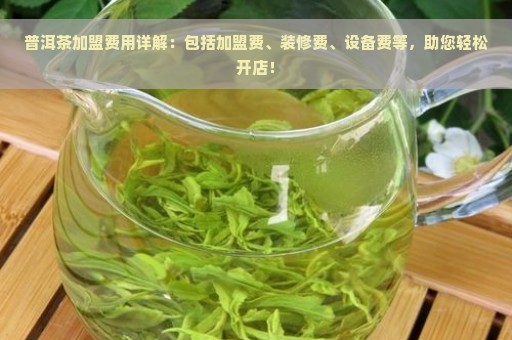 普洱茶加盟费用详解：包括加盟费、装修费、设备费等，助您轻松开店！