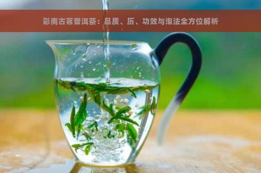 彩南古茗普洱茶：品质、历、功效与泡法全方位解析