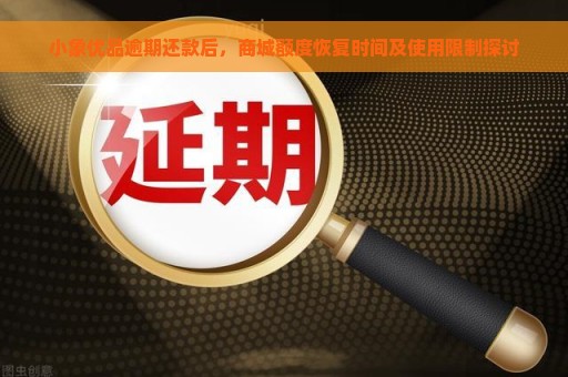 小象优品逾期还款后，商城额度恢复时间及使用限制探讨