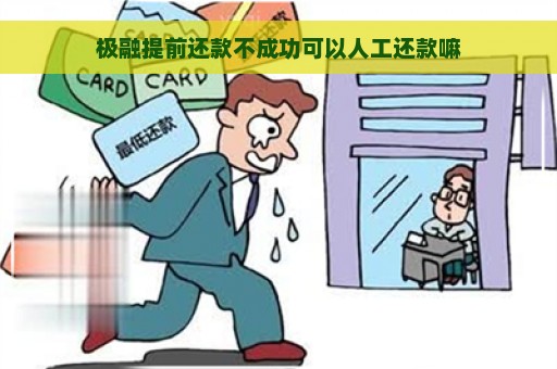 极融提前还款不成功可以人工还款嘛