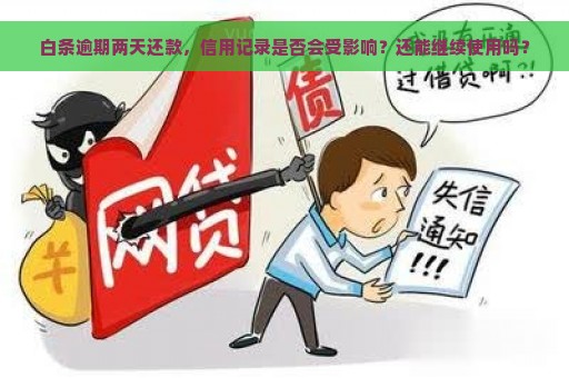 白条逾期两天还款，信用记录是否会受影响？还能继续使用吗？