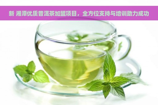 新 湘潭优质普洱茶加盟项目，全方位支持与培训助力成功