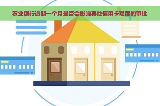 农业银行逾期一个月是否会影响其他信用卡额度的审批