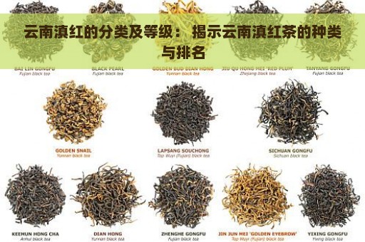 云南滇红的分类及等级： 揭示云南滇红茶的种类与排名