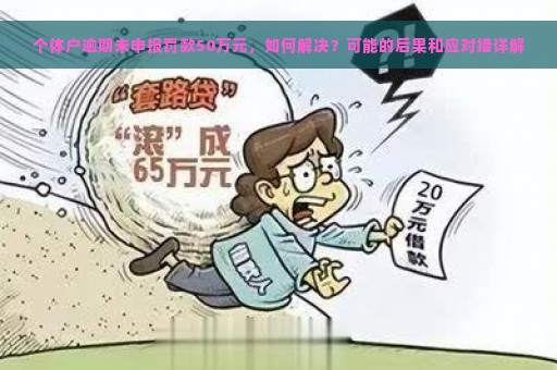 个体户逾期未申报罚款50万元，如何解决？可能的后果和应对措详解