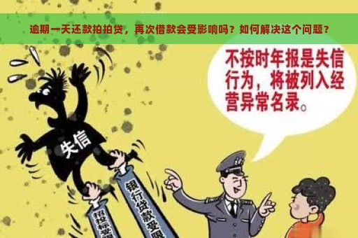 逾期一天还款拍拍贷，再次借款会受影响吗？如何解决这个问题？