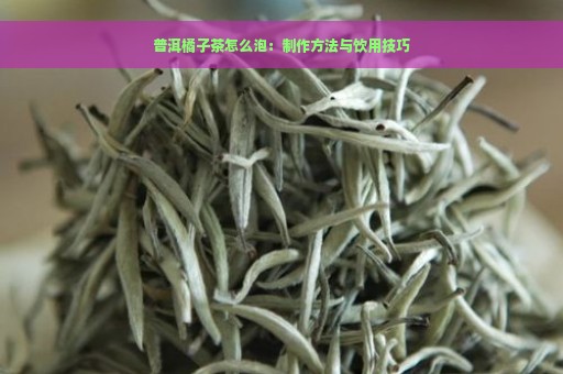 普洱橘子茶怎么泡：制作方法与饮用技巧