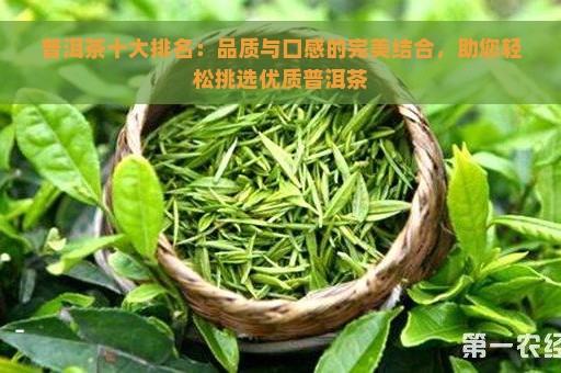 普洱茶十大排名：品质与口感的完美结合，助您轻松挑选优质普洱茶