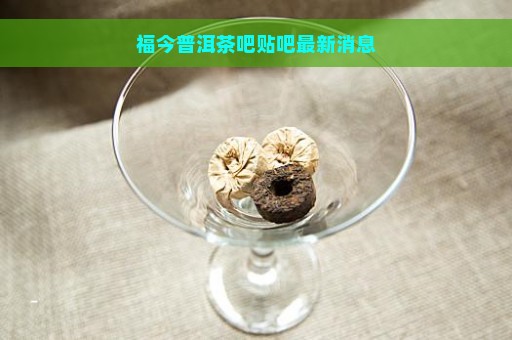 福今普洱茶吧贴吧最新消息