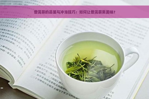 普洱茶的品鉴与冲泡技巧：如何让普洱茶更美味？