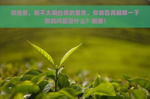 很抱歉，我不太明白你的意思。你能否再解释一下你的问题是什么？谢谢！