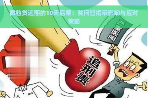 微粒贷逾期的10天后果：奖问答揭示影响与应对策略